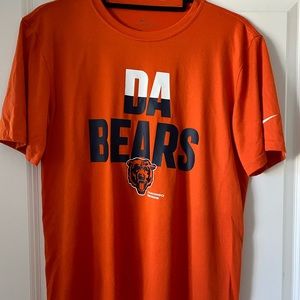 Nike tee - Da Bears orange dri-fit t-shirt size Men’s Medium.